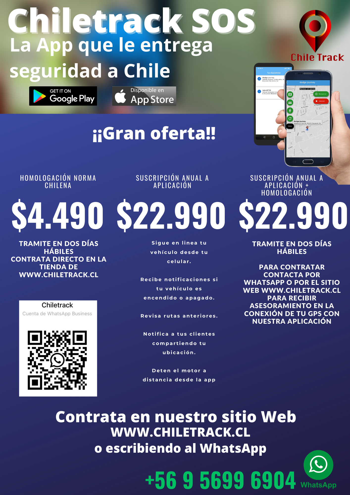 Ofertas - Chile Track GPS